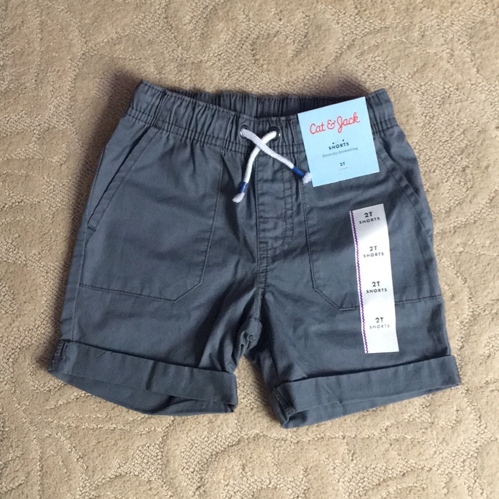 Cat and Jack Grey Shorts